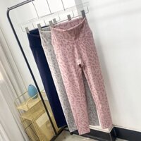 Lulu Gợi Cảm Da Báo In Quần Tập Yoga Kích Thước Lớn Quần Legging Thể Thao Nữ Cao Cấp Giảm Béo Nâng Hông Quần Thể Thao Co Giãn Nhanh Khô Khỏa Thân Quần Thể Dục Nữ