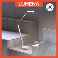 LUMENA Desk On LED Stand Home Light Dimming Color Angle Change 2300 Lux 5700K Black White Color