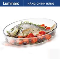 (Luminarc Official) Khay nướng thủy tinh Luminarc Multi One hình bầu dục 26x20cm - J1337, sản xuất tại Ả Rập