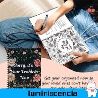 Luminiscencia Công cụ lập kế hoạch cuối đời, Tôi đã chết ngay bây giờ Công cụ lập kế hoạch sách nào được hướng dẫn khi tôi đi Sổ tay kế hoạch kế hoạch kế hoạch di sản, Chất kết dính kế hoạch bất động sản màu