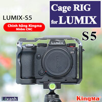 LUMIX S5 mẫu mới V2 | Rig Cage Khung bảo vệ Giá treo phụ kiện máy ảnh tay nắm tay xách cho Pana Lumix S5 lumix s5