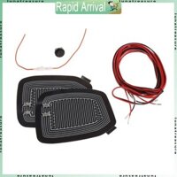 Lun cho DC 12V Gương chiếu hậu ô tô Kính sưởi Pad Thảm sưởi Defoggers Máy bay hơi mưa