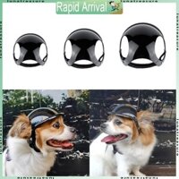 Lun Dog Mũ bảo hiểm có lỗ tai Mũ bảo hiểm thú cưng Mũ bảo hiểm chó con Mũ bảo hiểm xe máy Mũ bảo hiểm cho chó