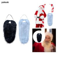 Lùn Gnome Râu Giả Râu Xmas Santa Râu Cho Ngụy Trang Ông Già Noel Vào Tiệc Giáng Sinh Lễ Hội Cosplay Lạ Mắt Đầm