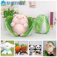 Lunaedge Dễ Thương Bắp Cải Lợn Sang Trọng Đồ Chơi, Bắp Cải Lợn Nhồi Bông Chó Kawaii Hoạt Hình Bắp Cải Lợn, Lông Tơ Sang Trọng Nồi Cà Rốt Anime Nồi Cà Rốt Đồ Chơi Sang Trọng Gối Sofa