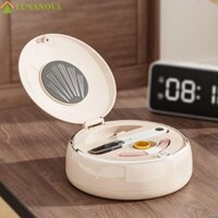 Lunanov Kim Chỉ Hộp, Bộ Hộp May Mini DIY, Kéo Thêu Sợi Đầy Màu Sắc Bộ May Di Động Du Lịch