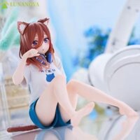 Lunanov Miku Nhân vật hành động, Trang phục giải trí tinh hoa Nino Figurine, Nhật Bản Kawaii 13cm Búp bê PVC Quintuplets Mô hình Anime Quà tặng trẻ em