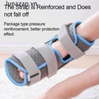 Lunazap Bộ ổn định gãy xương quấn chân, Nẹp cố định bong gân thoáng khí có thể điều chỉnh, Bảo vệ bàn chân Sửa chữa hỗ trợ chỉnh hình Nẹp mắt cá chân bong gân Chỉnh hình Hemiplegia Corrector