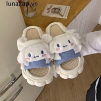 Lunazap Kuromi Dép, Kitty Cat Sang Trọng Búp Bê Dép Nữ, Dép Thoải Mái Chống Trơn Trượt Kawaii Homwear Giày Mùa Hè