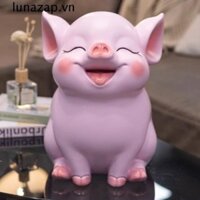 Lunazap Pig Pig Pig Pig Bank, Tiết Kiệm Xe Tăng Trang Trí Hộp Tiết Kiệm Động Vật, Mô Hình Heo Đất Dung Tích Lớn Có Thể Mở Hoạt Hình Cung Hoàng Đạo Pig Đồ Trang Trí Trang Trí Nhà