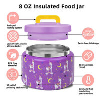 Lunch Bento Kids Box Với 8 Oz Cách Nhiệt Chân Không Thực Phẩm Jar, Ăn Trưa, Túi Nước Đá