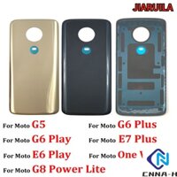 Lưng Nắp Lưng Điện Thoại Dành Cho motorola moto g5 g6 e6 play e7 plus g8 power lite one vision