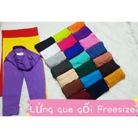 LỬNG QUA GỐI 2 SIZE - QUẦN LEGGING THÁI HIỆU RAINBOW - Hồng dâu Hồng,Size XL 60-80kg