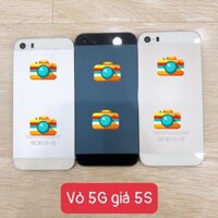 Lưng vỏ dành cho máy ip 5G giả 5S, lưng pin, nắp pin, nắp lưng 5G độ 5S,  dùng cho máy iphone 5g