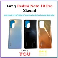 Lưng xiaomi redmi note 10 pro