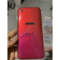 lưng y91c- vivo gồm: nút bấm , kính cam ( có khe sim)