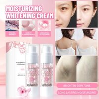 LUNOON Kem làm trắng da Kem trị thâm nách Glutathione Kem dưỡng trắng da nách Soug Sakura Brightening Cream