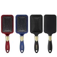 Lược chải tóc Conair Velvet Touch dành cho tóc dày, lược gỡ rối có lông bằng nylon (Mỹ)