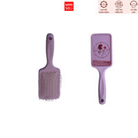 Lược chải tóc gỡ rối có túi khí massage màu hồng chính hãng Miniso ngăn rụng róc