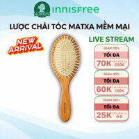 Lược chải tóc Hàn Quốc innisfree paddle hair brush 1ea