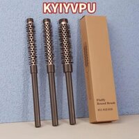 Lược chải tóc KYIYVPU Salon, Bàn chải tóc tròn tạo kiểu nhanh chuyên nghiệp, Tóc xoăn xoăn xoăn kiểu dáng nhẹ Tóc thẳng uốn tóc Bộ lược gốc tóc để chải lông hàng ngày