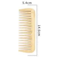 Lược chải tóc ONGTRE bằng tre cao cấp, dùng cho resort khách sạn - Loại 4