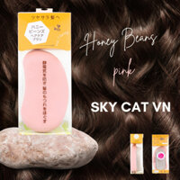 Lược Chăm Sóc Tóc Honey Beans Màu Hồng HO100P - Giải Pháp Chống Tĩnh Điện Với Tinh Chất Mật Ong