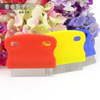 Lược chống bọ chét tiết kiệm cho thú cưng, lược chống bọ chét cho chó, lược cho mèo, lược răng thưa, lược lưới