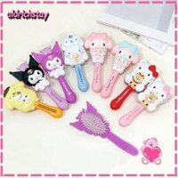 Lược Đệm Khí EXODUS Sanrio, Lược Chải Tóc Di Động ABS, Lược Massage Hello Kitty Dễ Thương Chống Tĩnh Điện Nữ