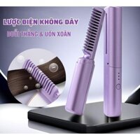 Lược Điện Chải Thẳng Tóc Mini Không Dây Đa Năng S.NY 10