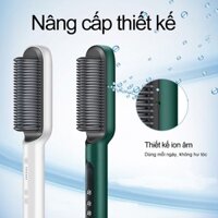 Lược điện chải thẳng tóc , uốn cụp tóc chuyên nghiệp và tiện lợi - Máy uốn tóc siêu tốc hiện đại công nghệ Hàn Quốc