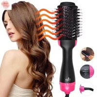 Lược Điện Chải Tóc 3in1 Xoay 360 Độ Tạo Phồng, Làm Thẳng, Sấy Khí Tạo Kiểu Đa Năng .(MAL070PKPX).