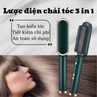 Lược Điện Chải Tóc Đa Năng - Máy Tạo Kiểu Tóc Chuyên Nghiệp Kiêm Chức Năng Uốn, Duỗi Tạo Kiểu Tóc nhimxu123