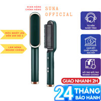 Lược điện chải tóc đa năng, lược điện thông minh, tạo kiểu chuyên nghiệp 2 chế độ uốn tóc, duỗi tóc.