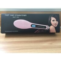 Lược Điện Chải Tóc Siêu Thẳng Fast Hair Straightener HQT-906 - Home Decor Furniture