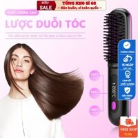 Lược Điện Không Dây Chăm Sóc Tóc Suôn Mượt Tạo Kiểu Dễ Dàng Mang Theo, Lược ION Âm Không Dây