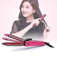 Lược điện Nova 3 in 1 ( hàng loại 1) NHC- 8890- Máy Kẹp Tóc đa năng -  Lược uốn tóc , xoăn tóc