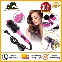 Lược Điện Tạo Kiểu Tóc Đa Năng Nova NHC - 8810, Uốn Cụp, Uốn Xoă, Dập Xù Phồng - Bảo Hành 3 Tháng