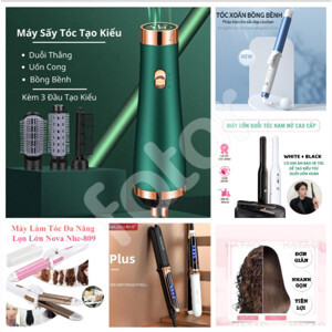 Lược điện uốn tóc Nova NHC-809 CMR