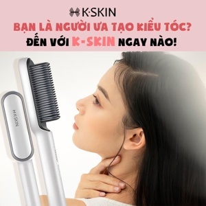 Lược duỗi tóc đa năng K-Skin KD380