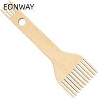 Lược EONWAY, Kaki Beech Loom, Dệt Làm Đồ thủ công thủ công bằng gỗ