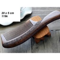 Lược gỗ cán dài 20cm