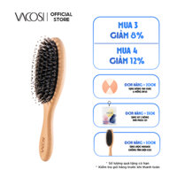 Lược gỗ massage chống tĩnh điện, làm bóng tóc VACOSI Hair Brush - C02