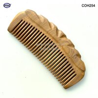Lược gỗ thơm hình múi bưởi Size S - 13cm COH254 - Chăm sóc tóc