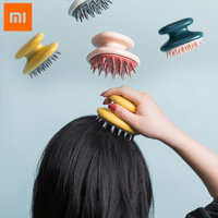 Lược gội đầu bằng silicon Xiaomi Wu Ming,Bàn chải mát xa cơ thể,Bàn chải massage da đầu, bàn chải tắm toàn thân-Blue