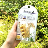 Lược Gội Đầu -Lược Gỡ Rối Dưỡng Sinh Mọc Tóc Sạch Gàu Botanical Amani Oil Damage Care Shampoo Brush Hàng Nhật Chính Hãng