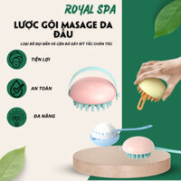 Lược gội massage da đầu loại bỏ bụi bẩn và cặn bã gây bít tắc chân tóc, khiến tóc nhanh bết và gây ra gàu CSSD210
