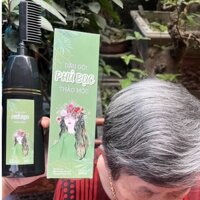 Lược Gội Phủ Bạc Từ Lá Móng Thiên Nhiên