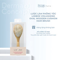 Lược làm phồng tóc Lixibox Volumizing Oval Wooden Cushion Hair Brush  [QUÀ TẶNG KÈM ĐƠN HÀNG]