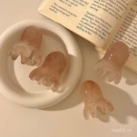 Lược massage bạch tuộc nhỏ ~ lược massage bạch tuộc làm sạch kinh tuyến da đầu, mát xa nhẹ nhàng, lược mini cầm tay cho phụ nữ